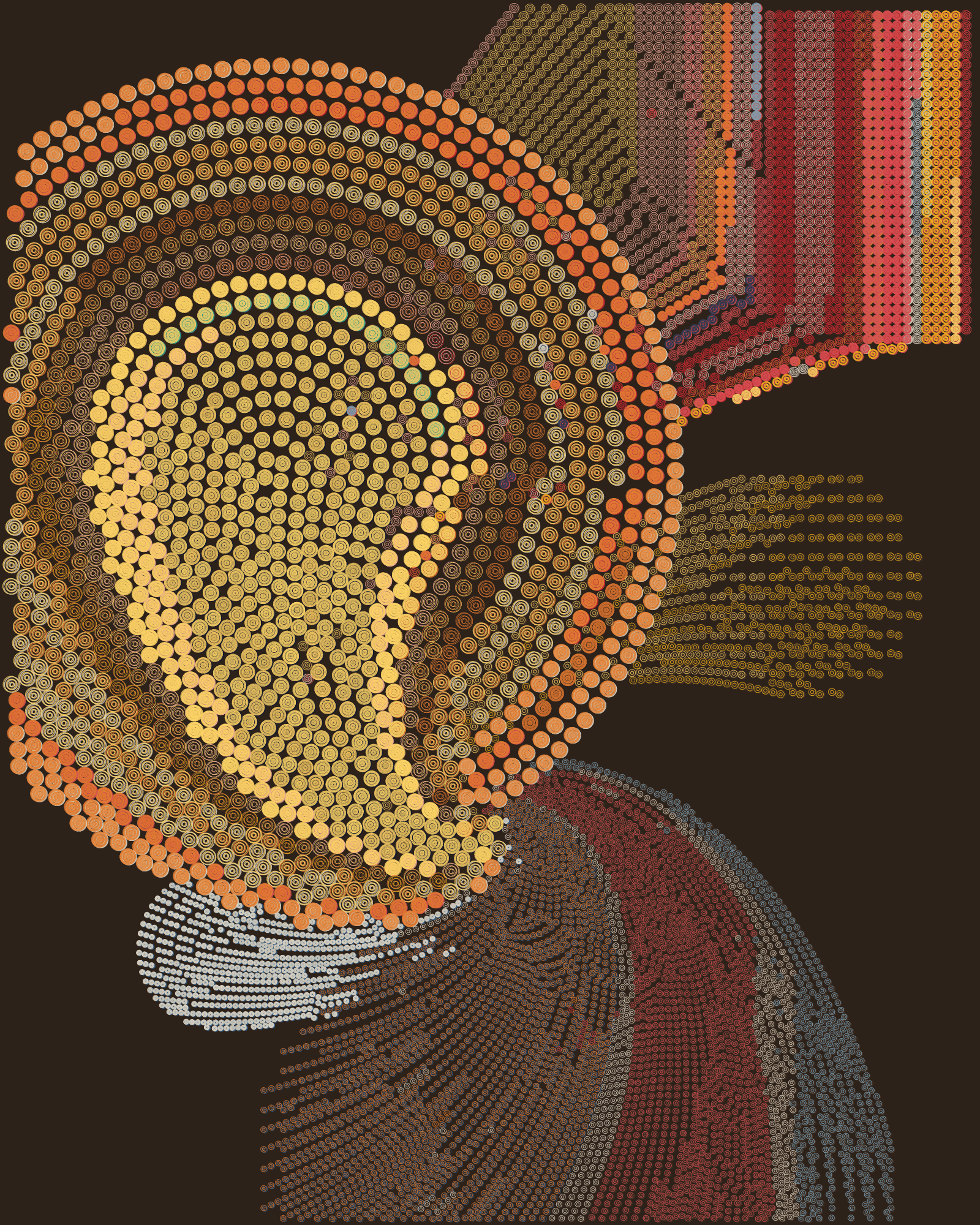 QQL #15 with “circular” start points distribution in the largest group
