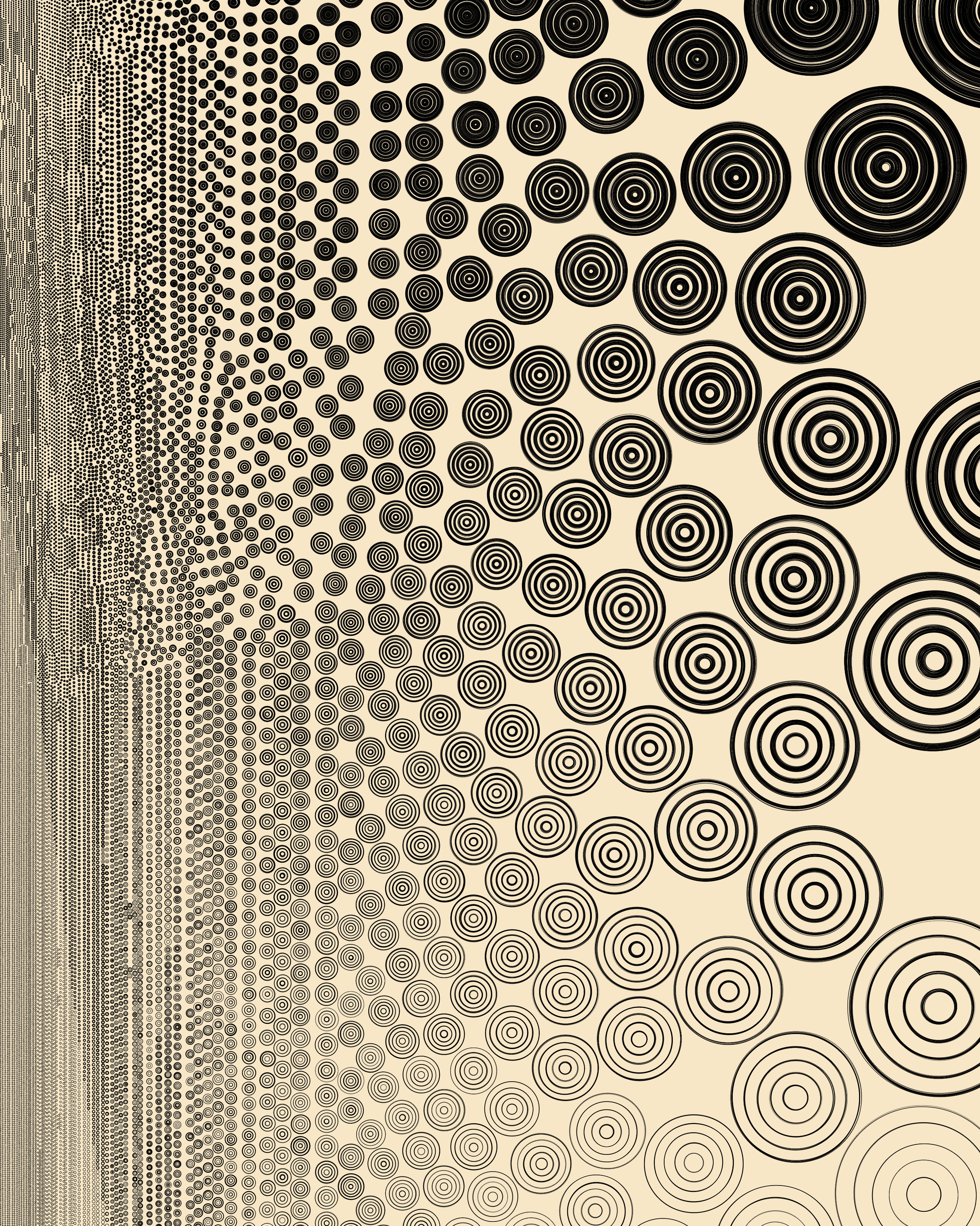 An early black and white “test seed” for ringdot reference.