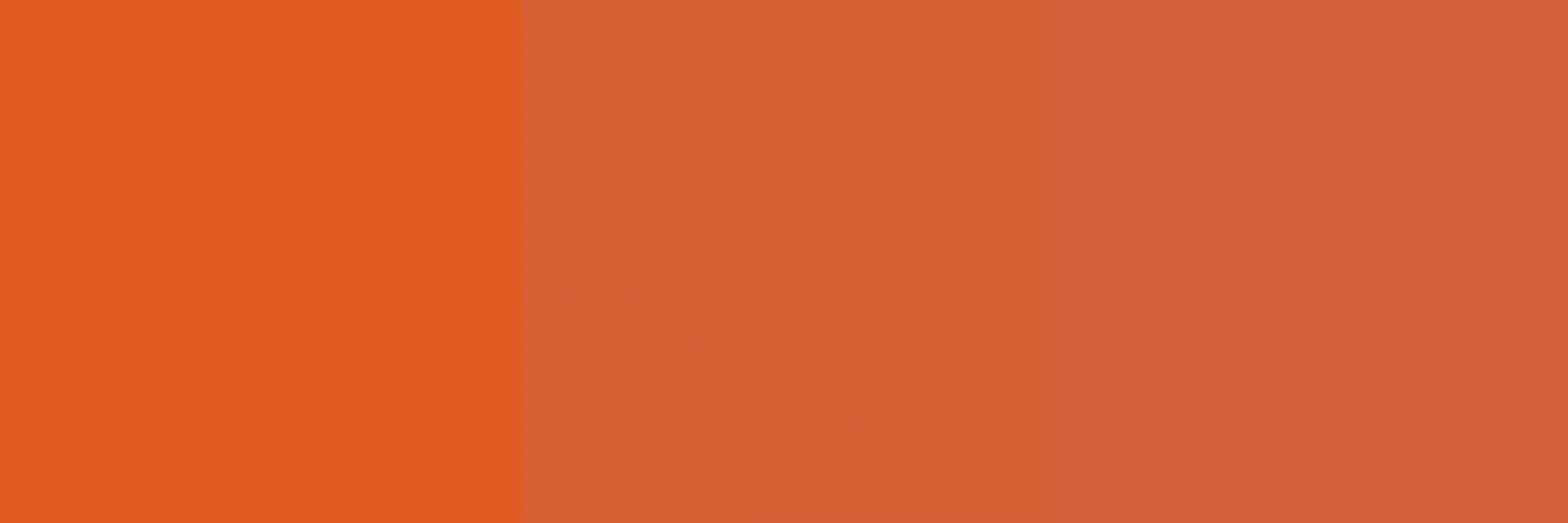 Three shades of “Austin Orange”