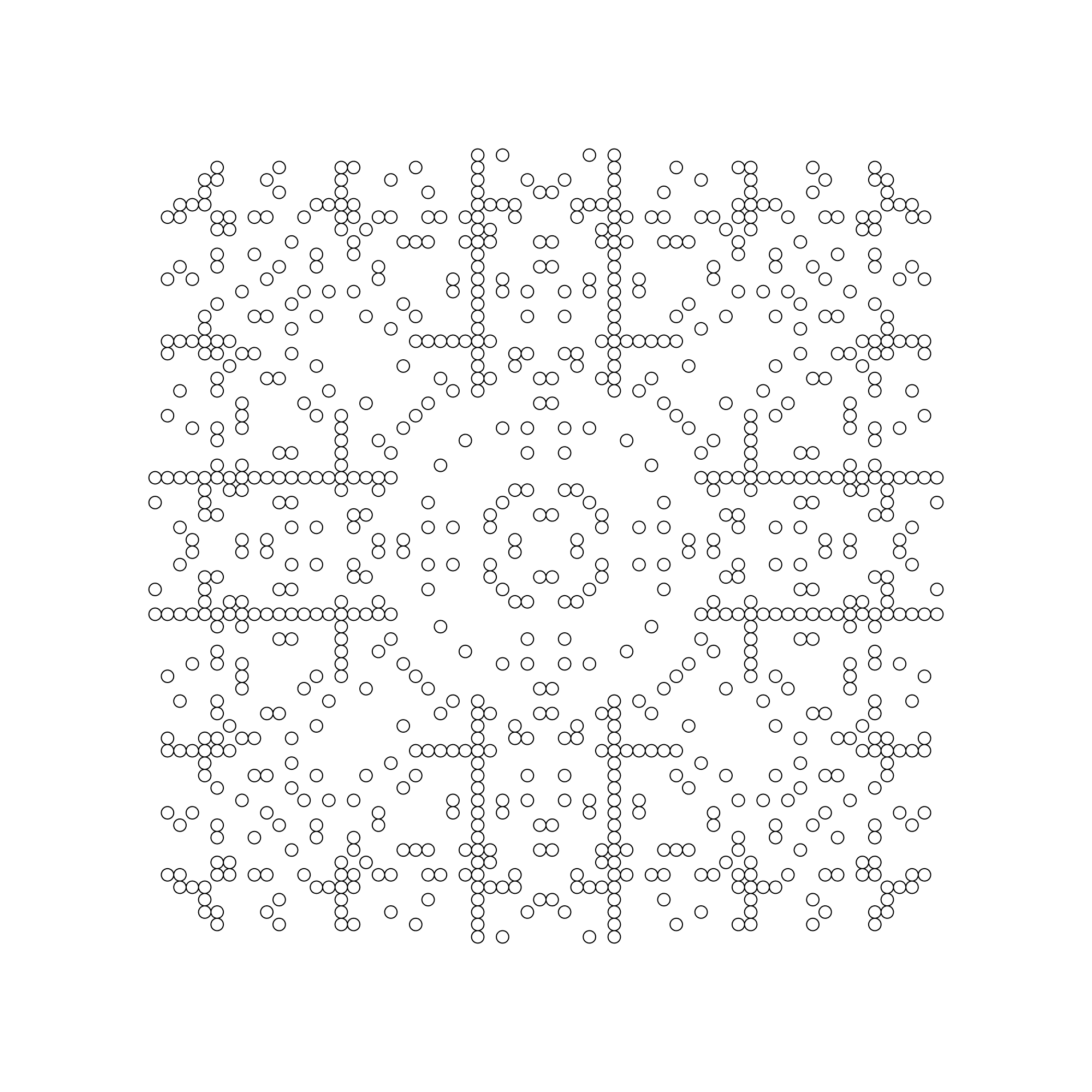 Larvalabs, Autoglyph #28, 2019.