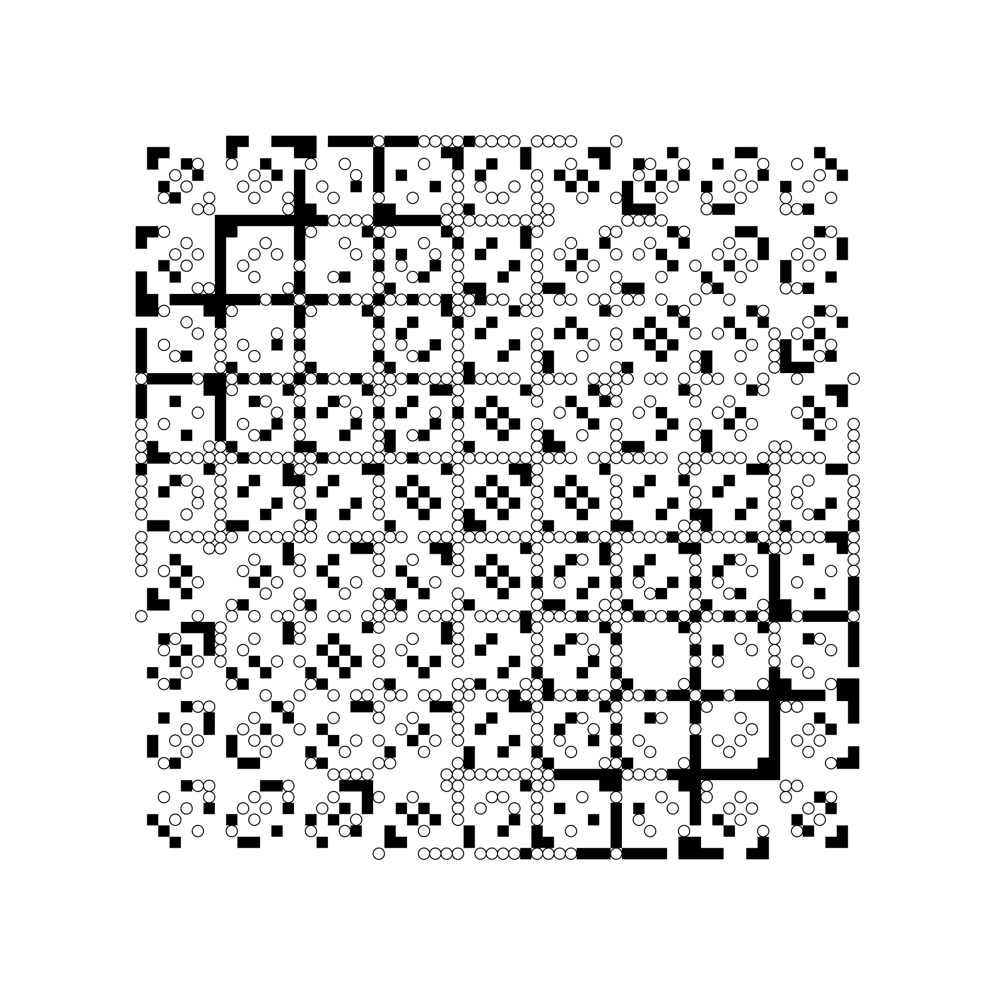 Larvalabs, Autoglyph #91, 2019.