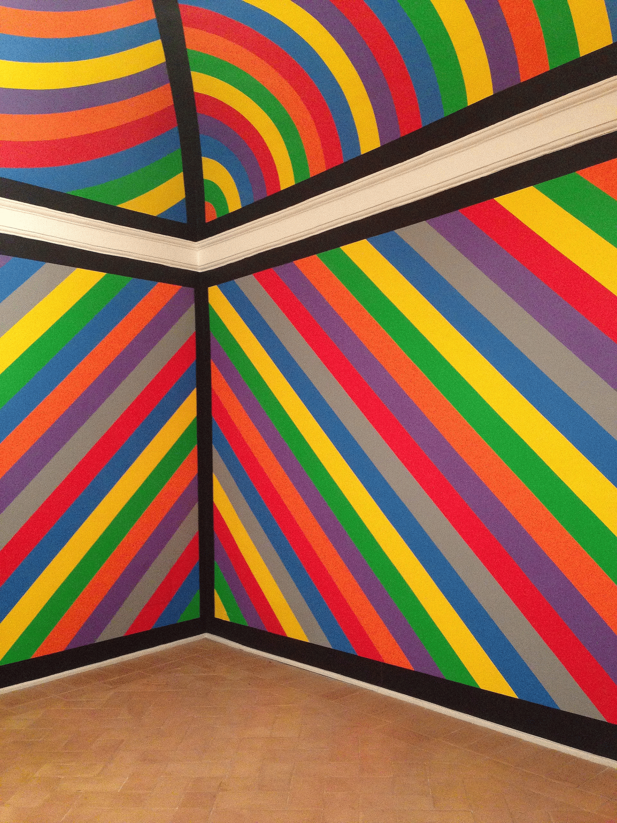 A Sol Lewitt Wall Drawing (Photo by Manuelarosi)