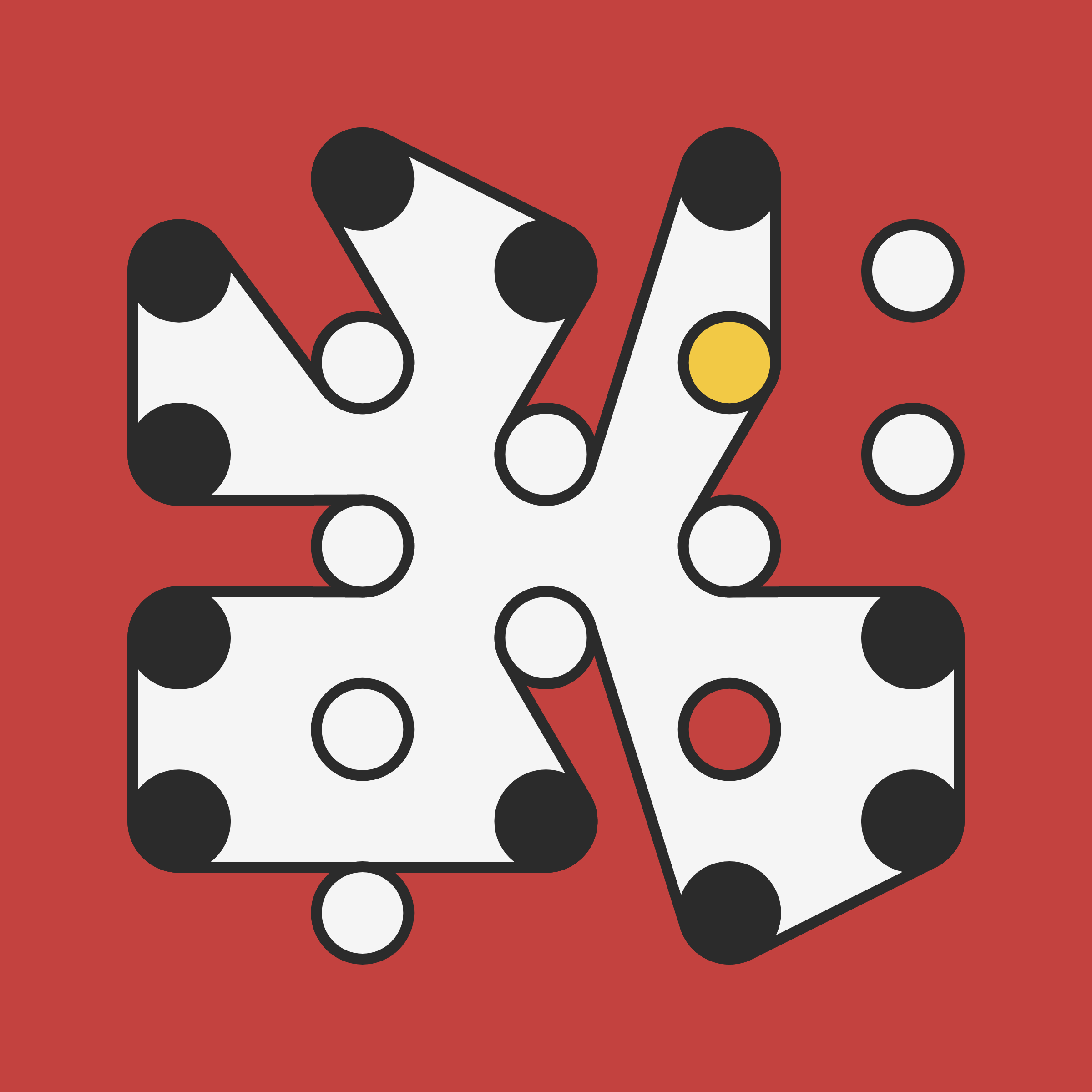 Dmitri Cherniak, Ringers #252, 2021.